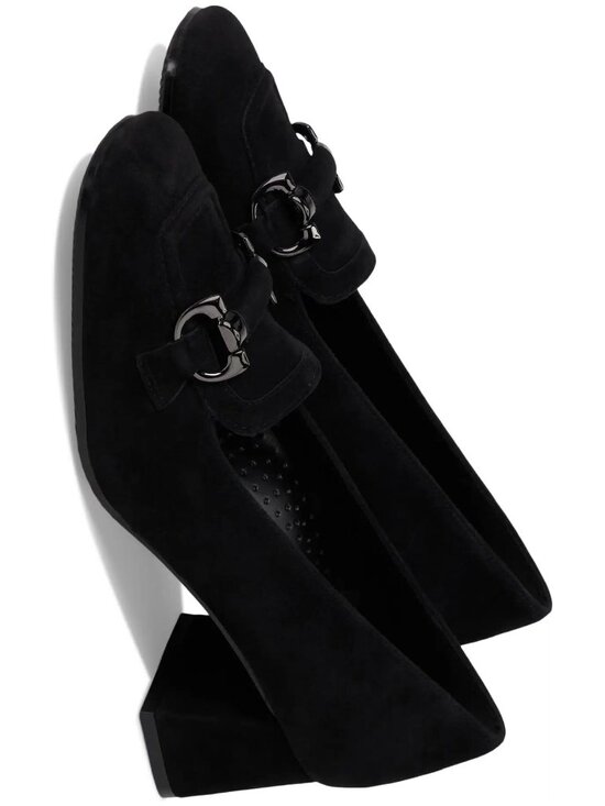 Vaneli Shoes - VANELI Ashlan Suede Square-Toe Loafer Pump